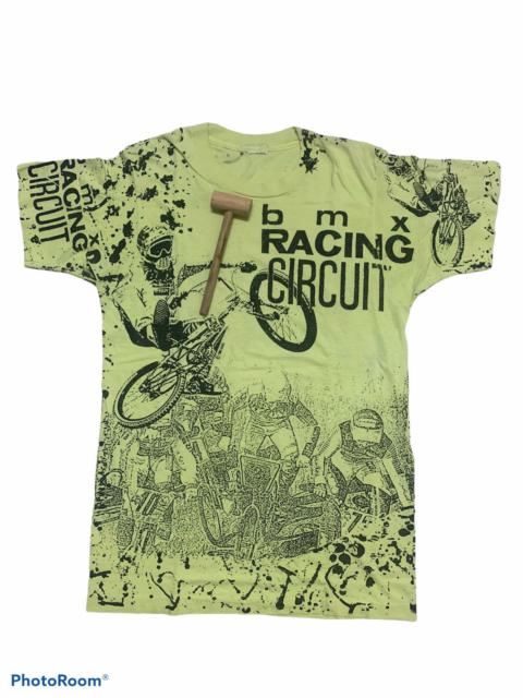 Other Designers VINTAGE T-Shirt BMX RACING CIRCUIT OVER PRINT