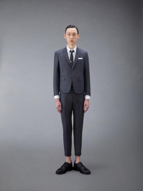 Thom Browne TWILL HIGH ARMHOLE SUIT AND TIE