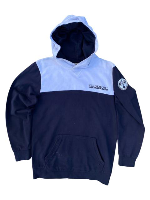 Other Designers Vintage - Napapijiri Hoodie Pull Over Big Logo Streetwear