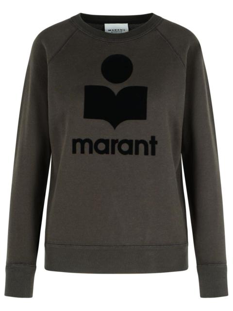 Isabel Marant Étoile Isabel Marant Etoile 'MILLYNY' Black Cotton Blend Sweatshirt
