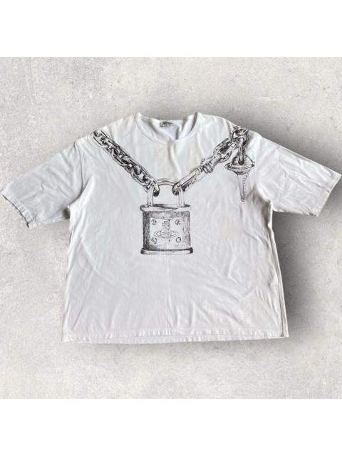 Vivienne Westwood Padlock and Chain Oversize T shirt