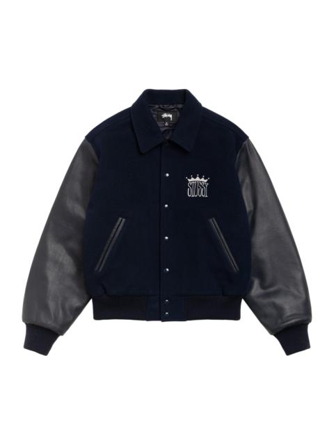Stüssy Stussy King Varsity Jacket 'Navy'
