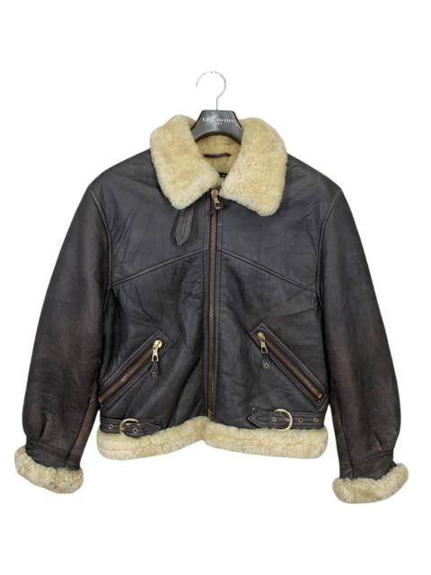 Other Designers Other - Vintage b3 air force jacket sheepskin genuine leather