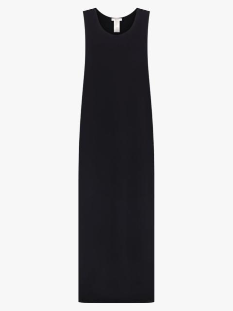 The Row AGLA TUNIC STYLE MAXI DRESS | BLACK