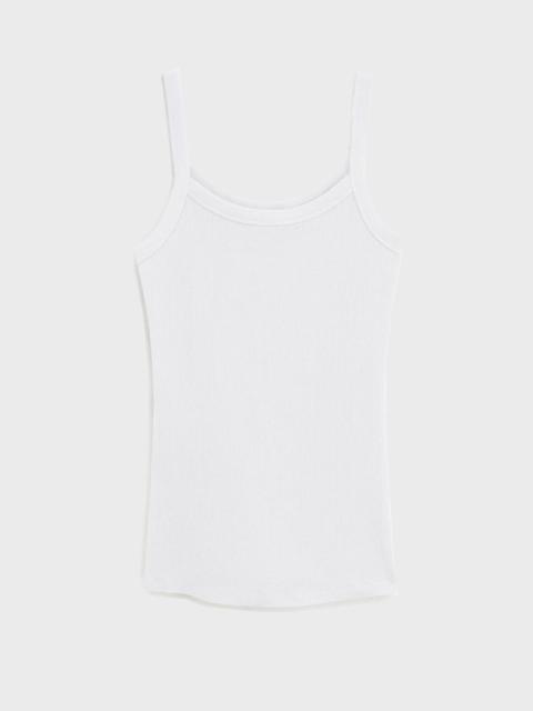 FILIPPA K Top Fine Rib Singlet White