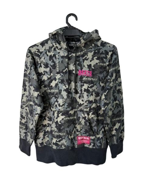 Hysteric Glamour Elleallo Div. Freedom Kingdom Camoflauge Hoodies