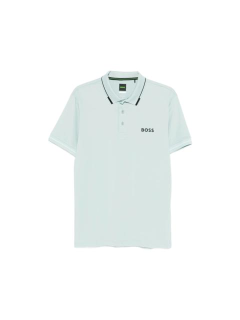BOSS Boss Blue Polo Shirts Men