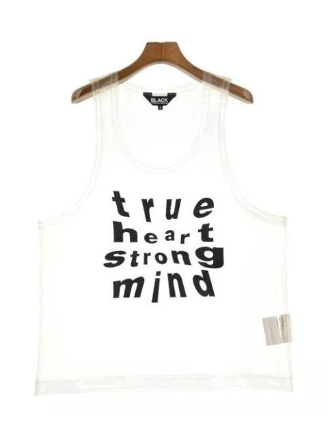 Comme Des Garçons Black Comme des Garcons Clear Tank Top