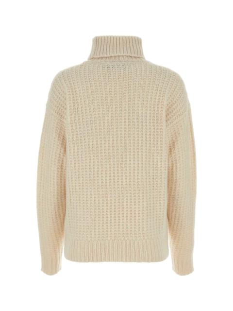 Sand Cashmere Blend Sweater