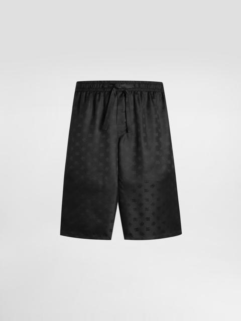 Dolce & Gabbana DG logo jacquard trousers