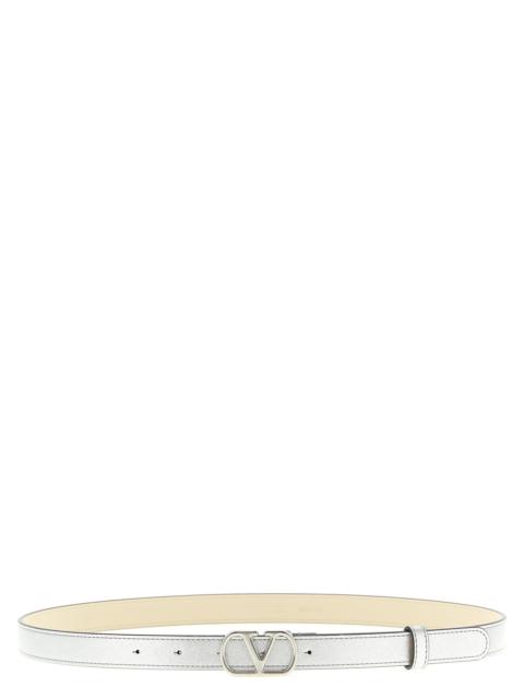 Valentino Vlogo Belts Silver