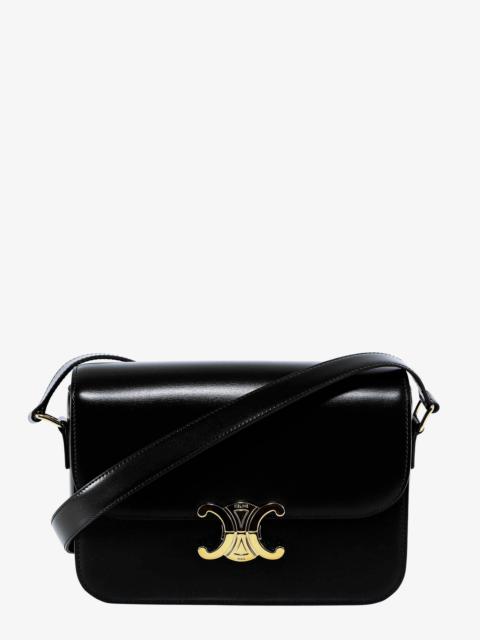 Celine Triomphe Classique Leather Shoulder Bag