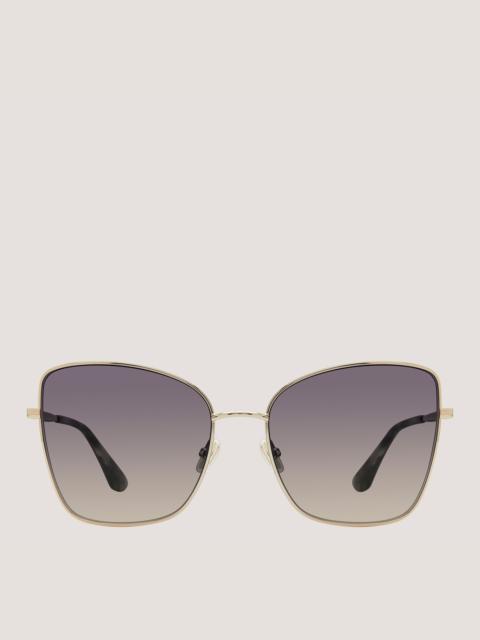 Stuart Weitzman METAL BUTTERFLY SUNGLASSES
