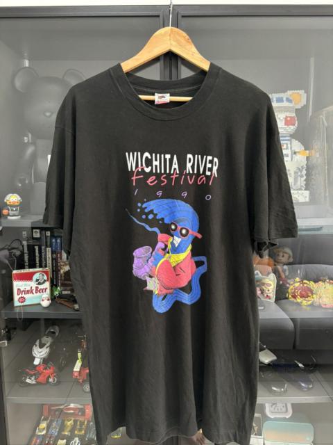 Other Designers Vintage Wichita River Festival 1990 Tshirt