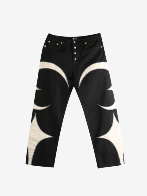 Thug Club THUG CLUB - Men TC Leather Washing Denim Pants