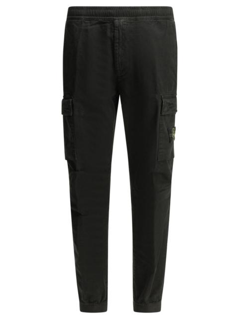 Stone Island Stone Island "Stretch Organic Broken Twill" Cargo Pants