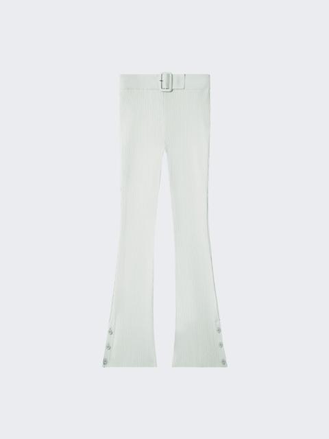 courrèges Capri Rib Knit Pants Light Mint