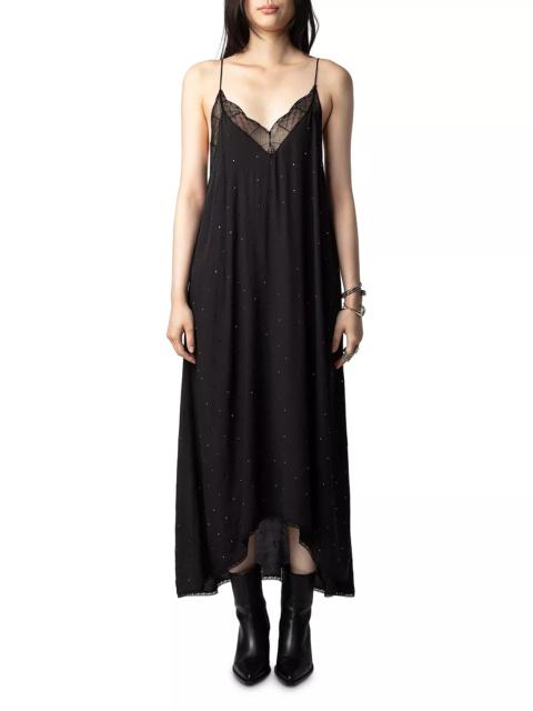 Zadig & Voltaire Risty Soft Strass Maxi Dress