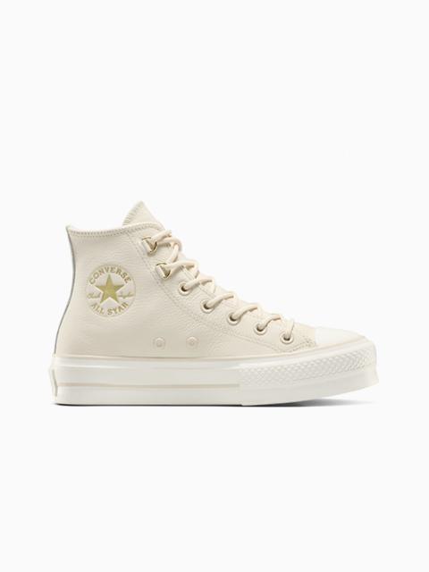 Converse Chuck Taylor All Star Lift Platform Glam Leather