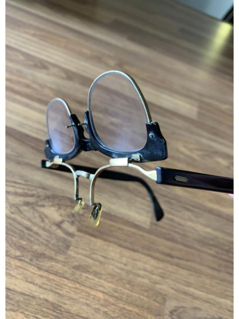 Other Designers VINTAGE CLUBMASTER SHAPED 18k GF SUNGLASSES 1960s