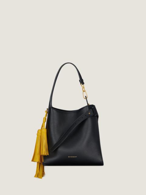 MINI BELTED HOBO BAG IN LEATHER
