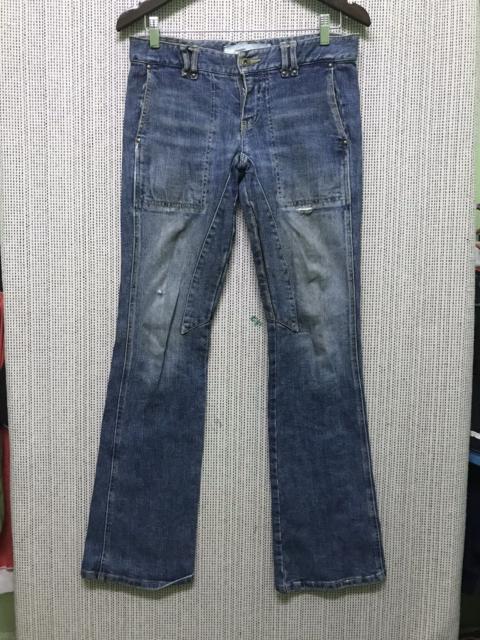 Other Designers Vintage - distressed denim‼️‼️ bootcut japanese brand very rare