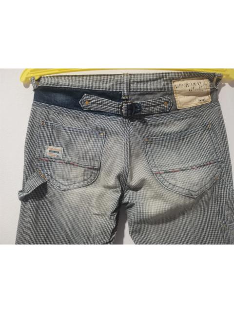 Other Designers Designer - Betty Smith Japan Brand Hickory Striped Pants Hysteric