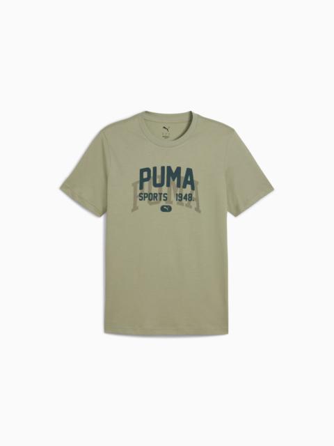 PUMA Graphic Varsity Tee Men
