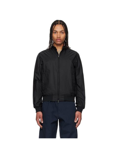 Moncler Black Reppe Rain Jacket