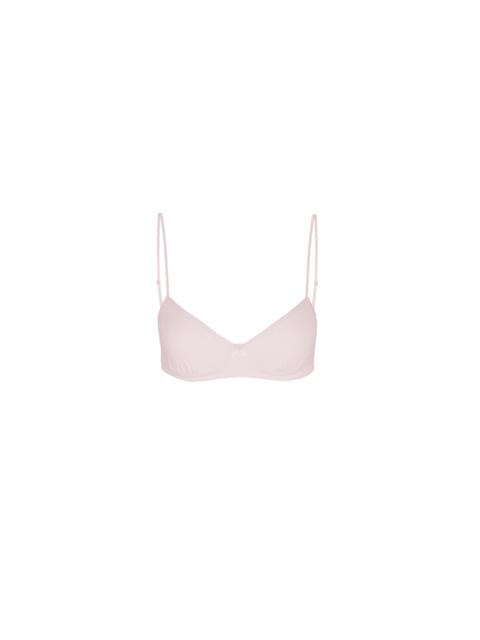 Cou Cou The Petite Bra: Cotton Jersey Baby Pink