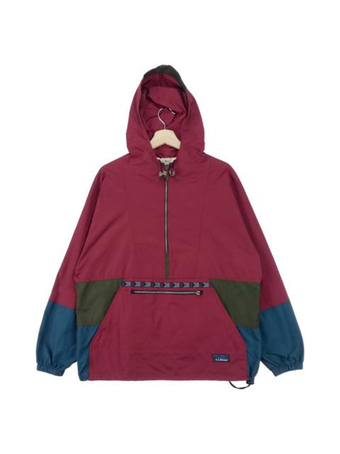 Other Designers Vintage - 90’s LL Bean Colourblock Half Zip Light Jacket