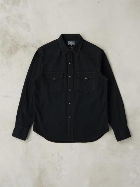 Studio D'Artisan 45th Anniversary Amami Dorozome Indigo Mud Dyed Western - Dark Brown