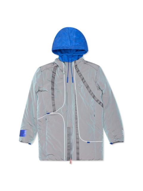 A-COLD-WALL* A-COLD-WALL CRINKLE PUFFER COAT - IRID