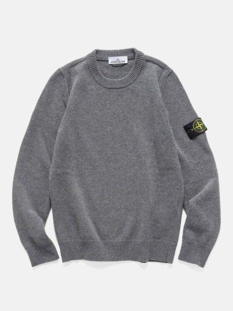 Stone Island Reverse Stitch Lambswool Sweater Melange Cement