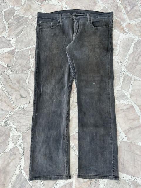 Levi's Levis 514 Denim Vintage Faded Black Trousers