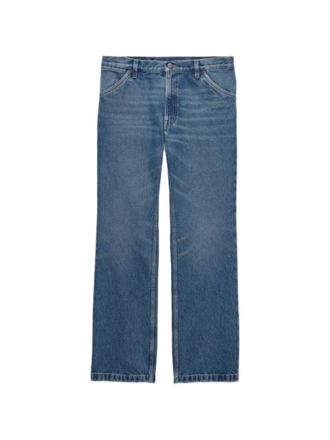 Prada Prada Regular Washed Denim Jeans