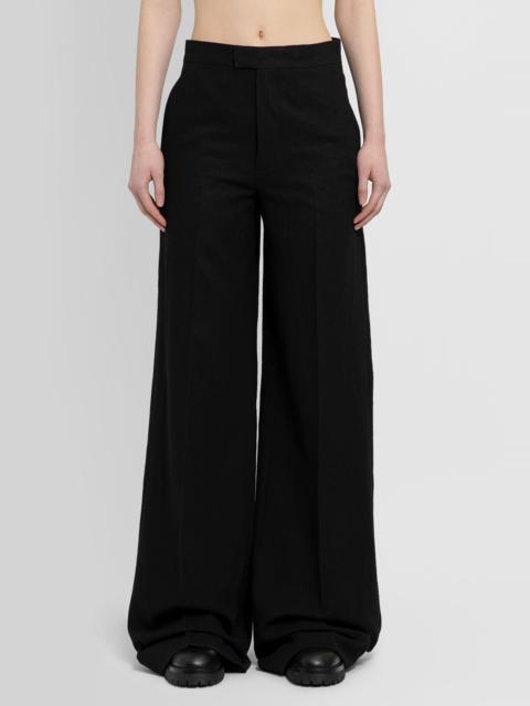 Ann Demeulemeester Brushed-Wool-Maaike-Flared-Leg-Trousers