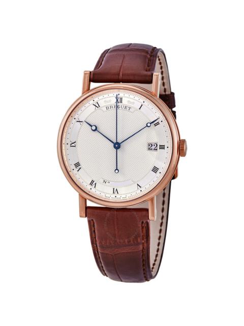 Breguet Classique 18kt Rose Gold Automatic Silver Dial Men's Watch 5177BR/15/9V6