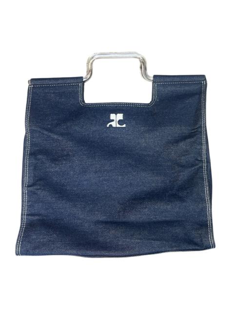 COURREGES DENIM BAG 