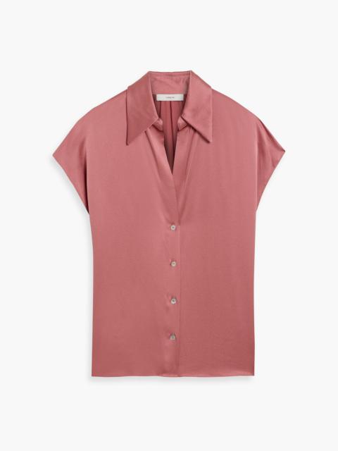 Other Designers Silk-satin shirt