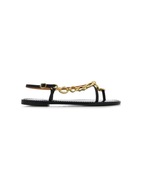 AMANU The Kilifi Leather Sandals black