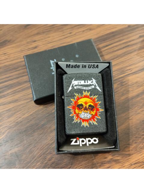 metallica zippo lighter