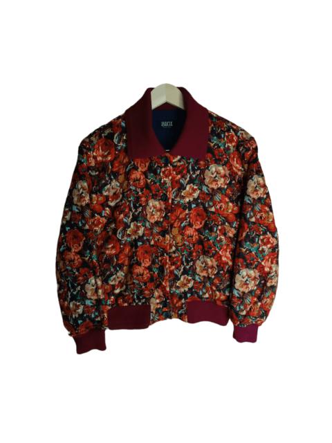Other Designers Japanese Brand Vintage BIGI multicolor Wool Bomber Jacket