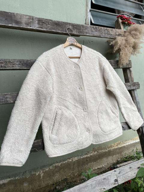 Other Designers Uniqlo - Uniqlo Button Down Sherpa Jacket