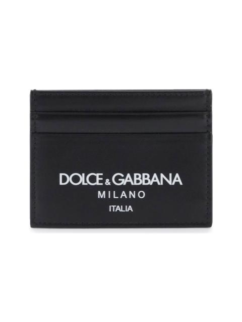 Dolce & Gabbana Leather Logo Cardholder