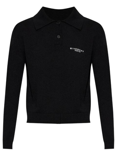 Givenchy Givenchy Women Wool And Cashmere Polo Swater