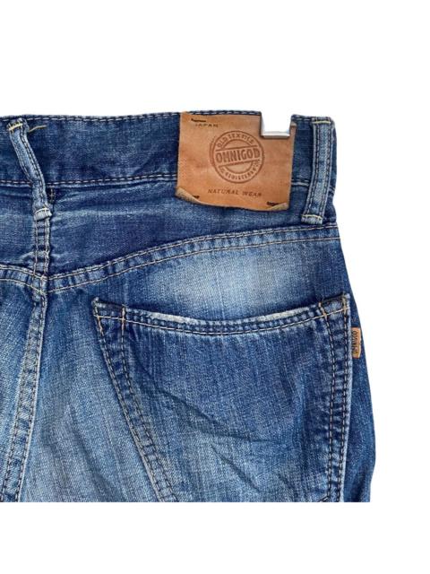 Other Designers Japanese Brand × OMNIGOD - Japanese Brand OMNIGOD Soft Denim Jeans