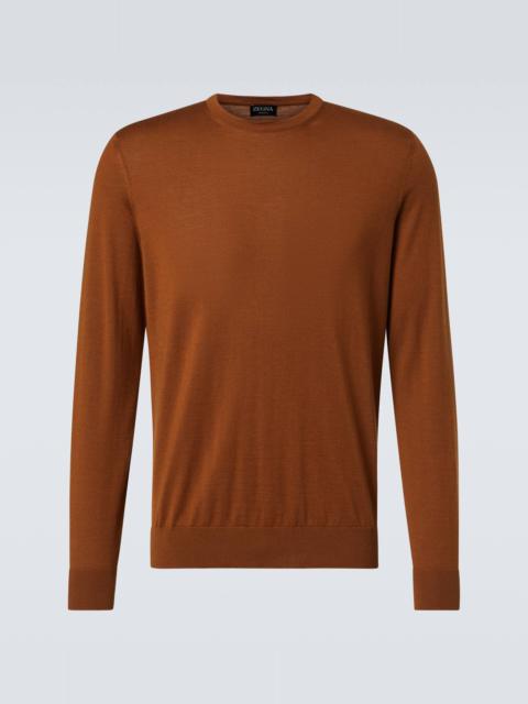 ZEGNA Cashmere and silk sweater