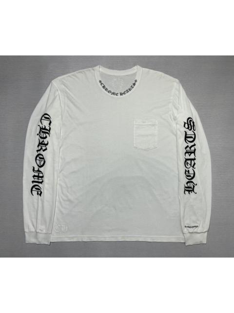 Chrome Hearts Chrome Hearts - Neck Script Logo Pocket L/S Shirt