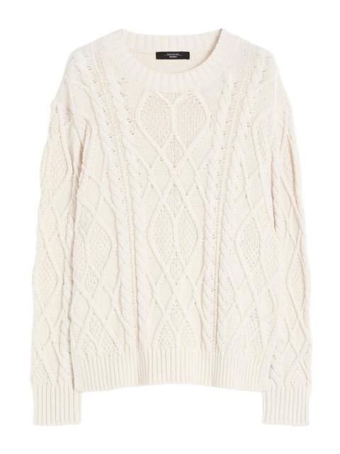 Max Mara Cable Knit Sweater